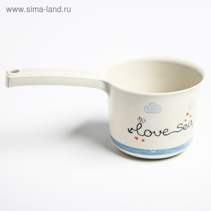 Ковш пластиковый для купания и мытья головы, детский банный ковшик «Слоник», 1,5 л., ДЕКО Ковш пластиковый для купания и мытья головы, детский банный ковшик «Слоник», 1,5 л., ДЕКО