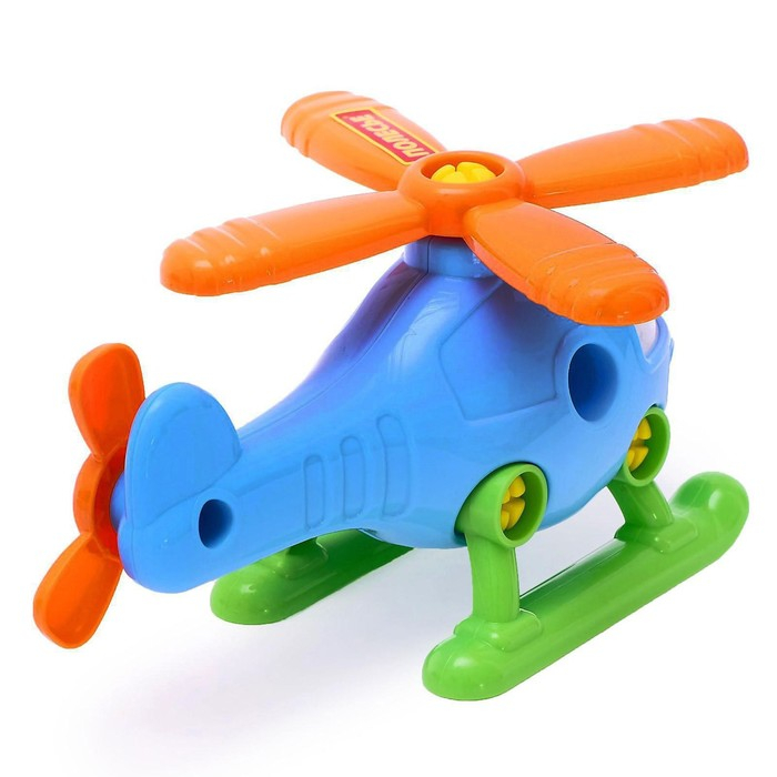 Конструктор винтовой «Вертолёт», 16 элементов