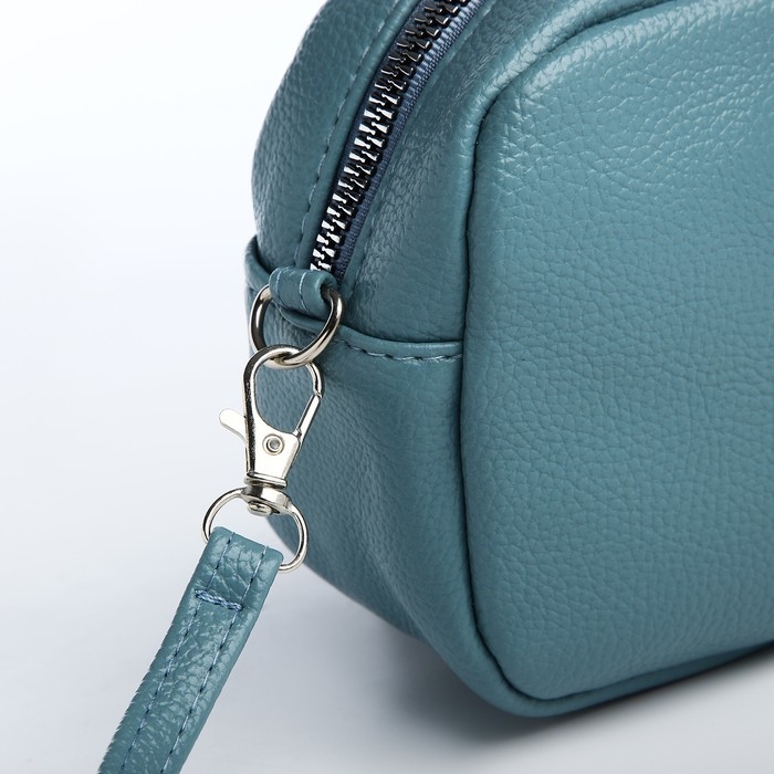 Сумка кросс-боди на молнии, цвет голубой Сумка кросс-боди на молнии, цвет голубой