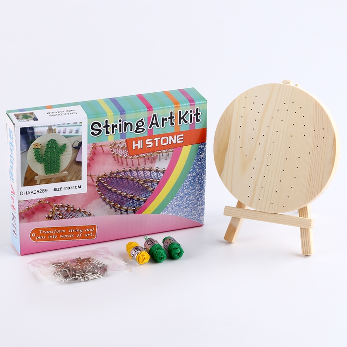 Набор для творчества «Стринг арт. Кактус» на подставке