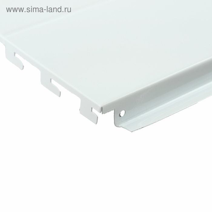 Панель для стеллажа, 35×101 см, цвет белый