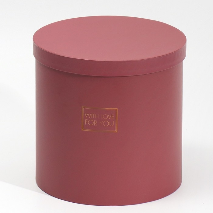 Набор круглых коробок 5 в 1, упаковка подарочная, «Пантон 06»,15 х 15 х 15 - 23 х 23 х 25 см