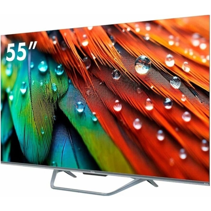 Телевизор Haier SMART TV S4, 55 Телевизор Haier SMART TV S4, 55", 3840x2160, DVB-T2/C/S2, HDMI 4, USB 2, Smart TV, чёрный