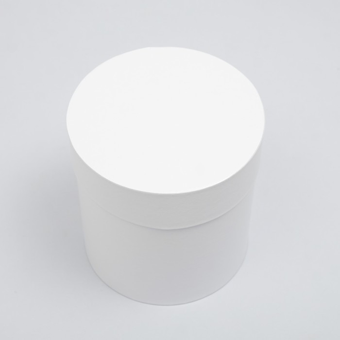 Набор шляпных коробок 5 в 1  Набор шляпных коробок 5 в 1 "Белизна", 20 × 20 × 20 ‒ 13,5 × 13,5 × 13,5 см