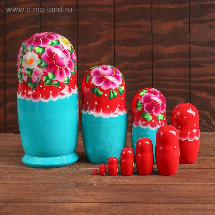 Матрёшка 10 в 1, расписная большая, цвета МИКС Матрёшка 10 в 1, расписная большая, цвета МИКС