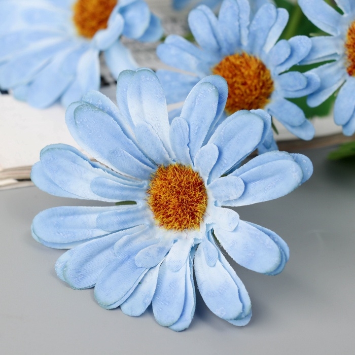 Цветы искусственные Цветы искусственные "Космея леди галант" 57х8 см, голубой