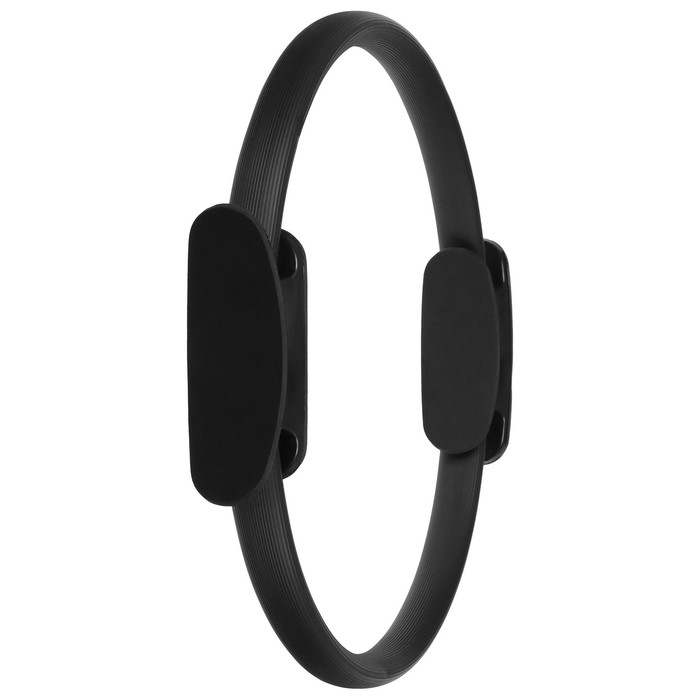 Кольцо для пилатеса ONLYTOP, 37 см, цвет чёрный Кольцо для пилатеса ONLYTOP, 37 см, цвет чёрный