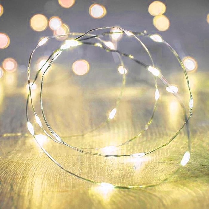 Светодиодная лента для воздушного шара, 3 метра, 31 диод, цвет жёлтый Светодиодная лента для воздушного шара, 3 метра, 31 диод, цвет жёлтый