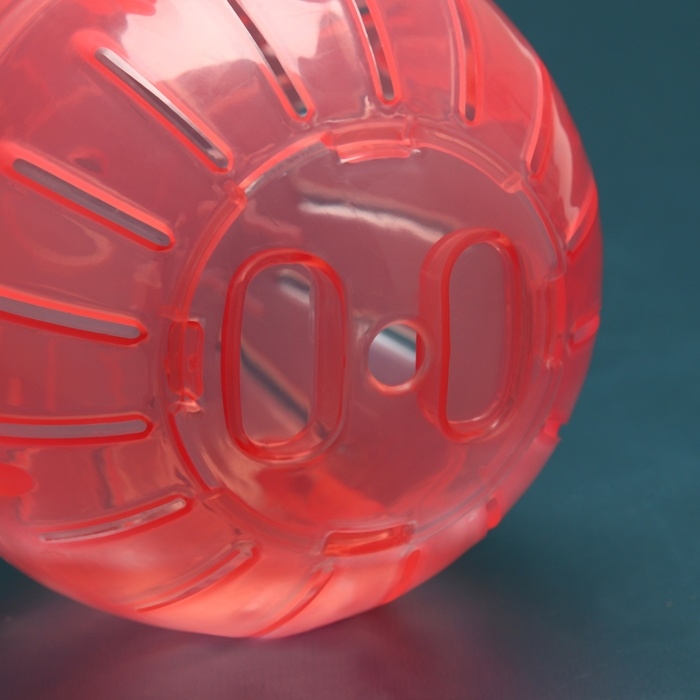 Шар для грызунов 10 см, красный Шар для грызунов 10 см, красный