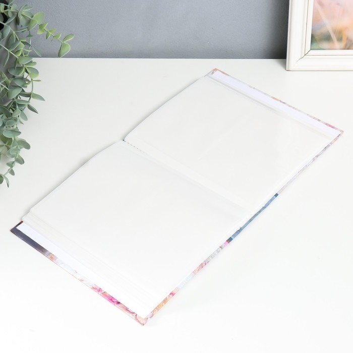 Фотоальбом Фотоальбом "Цветы" 50 листов 200 фотографий 10х15 см