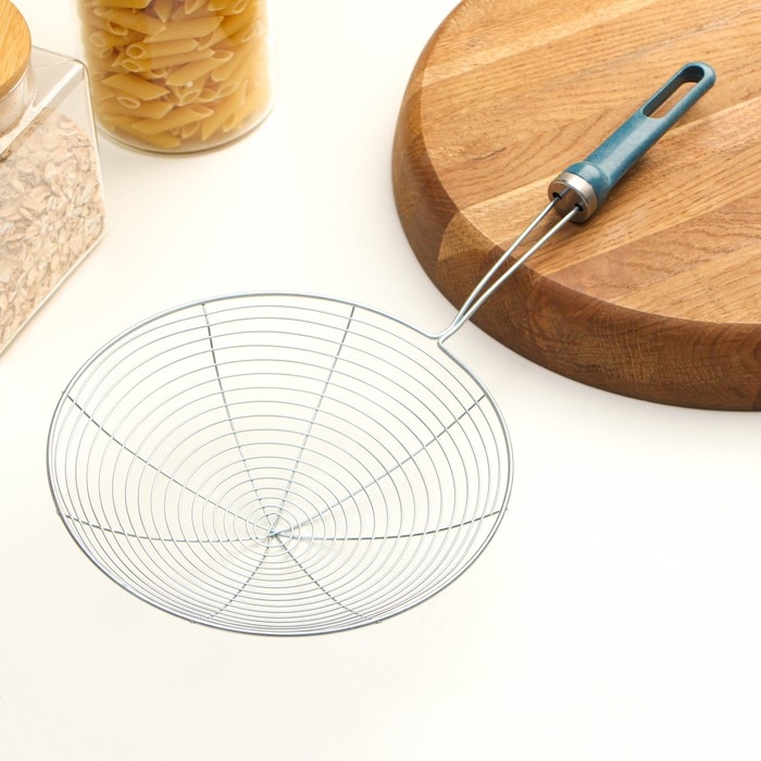 Шумовка из нержавеющей стали Доляна «Стандарт», d=22,5 см Шумовка из нержавеющей стали Доляна «Стандарт», d=22,5 см