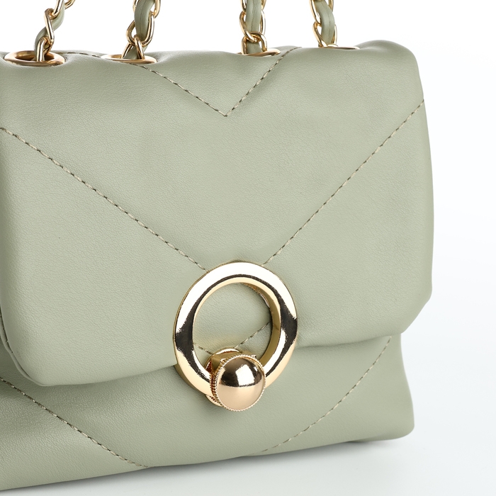 Сумка-мессенджер на клапане, цвет зелёный Сумка-мессенджер на клапане, цвет зелёный