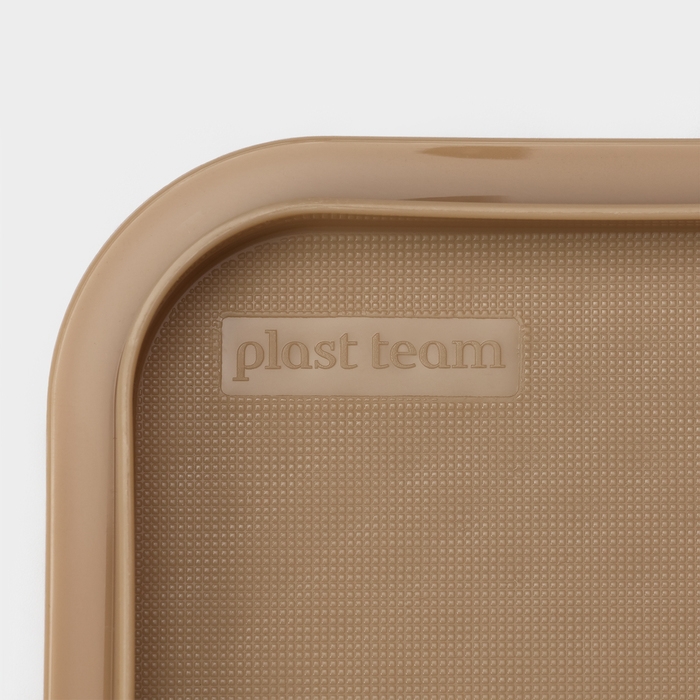 Маслёнка двухсторонняя, 14.5×11×5.5 см, цвет шоколадный мокко Маслёнка двухсторонняя, 14.5×11×5.5 см, цвет шоколадный мокко