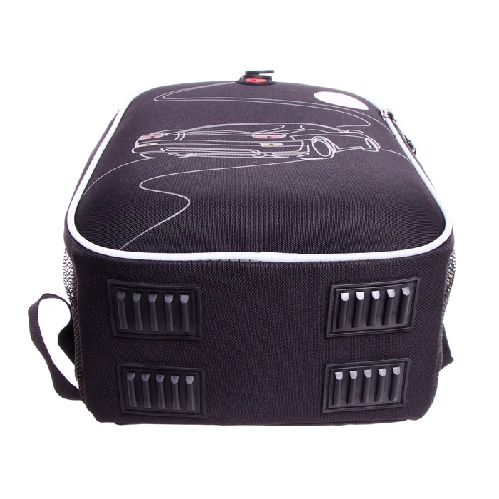 Рюкзак каркасный, 37 х 26 х 16 см, Grizzly RAw-397, со светодиодами, чёрный RAw-397-5_1 Рюкзак каркасный, 37 х 26 х 16 см, Grizzly RAw-397, со светодиодами, чёрный RAw-397-5_1