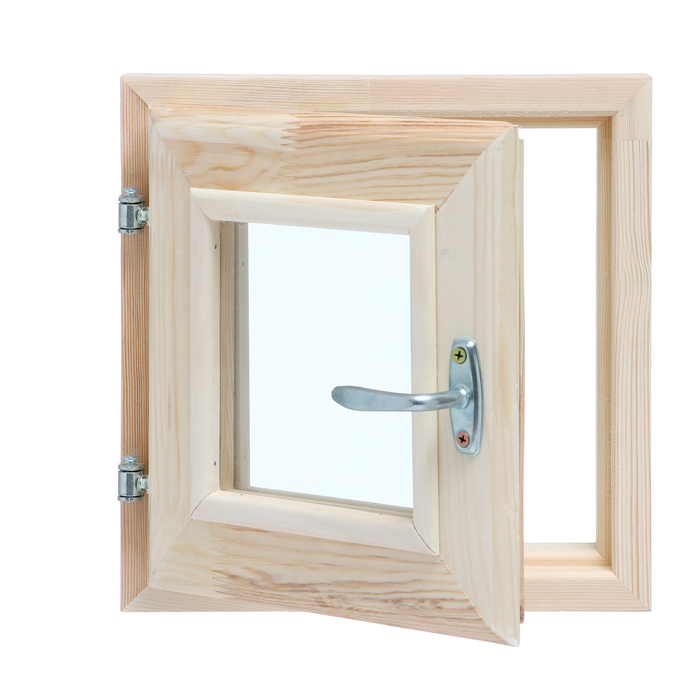 Окно, 30×30см, двойное стекло ХВОЯ Окно, 30×30см, двойное стекло ХВОЯ