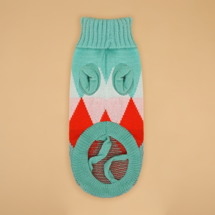 Свитер  Свитер "Весеннее настроение",  2XL (ДС 34, ОШ 34, ОГ 32-51 см)