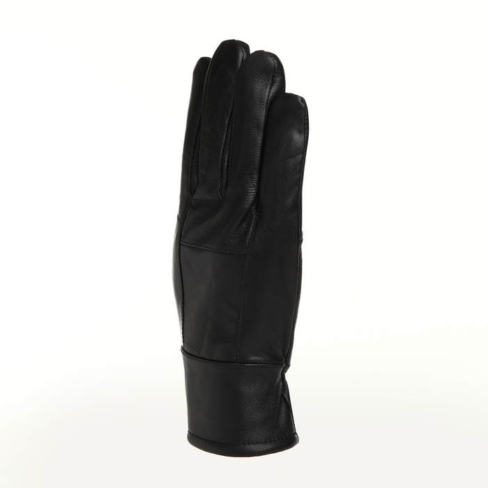 Перчатки мужские, размер XXXL, с утеплителем, цвет чёрный