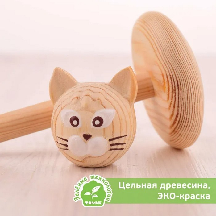 Пирамидки «Цветные» Котёнок, 7 элементов Пирамидки «Цветные» Котёнок, 7 элементов