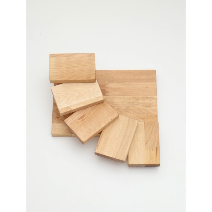 Доска для подачи с подиумами, этажерка 28×19.5×11см, берёза Доска для подачи с подиумами, этажерка 28×19.5×11см, берёза