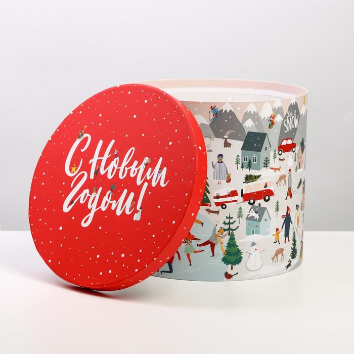 Коробка подарочная «Новогодние истории», 19.5 х 22 см, Новый год Коробка подарочная «Новогодние истории», 19.5 х 22 см, Новый год