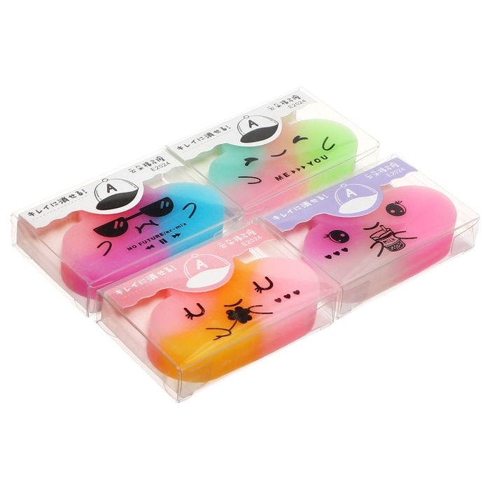 Ластик фигурный Calligrata Ластик фигурный Calligrata "Мордочка", МИКС