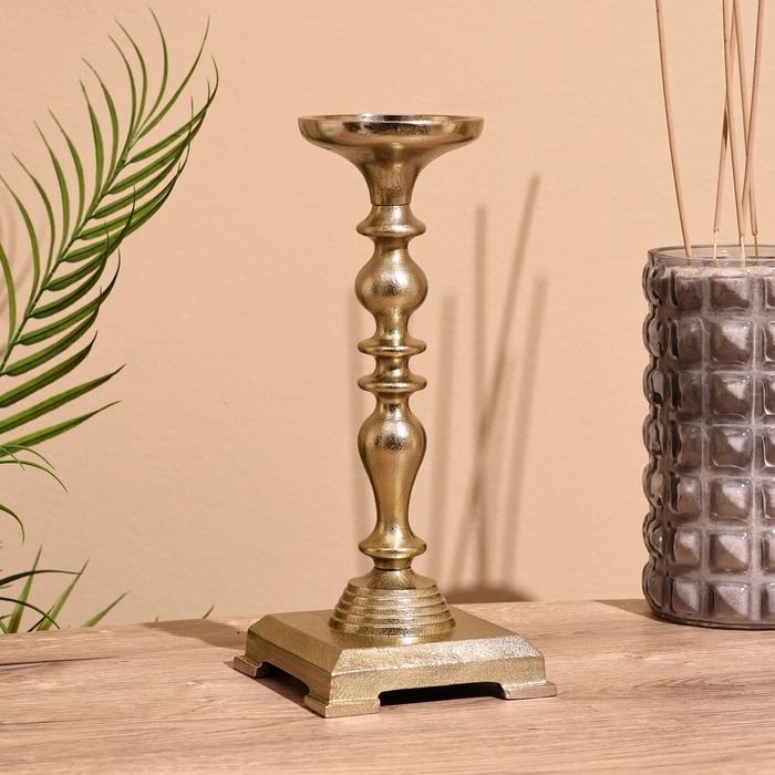 Подсвечник  Подсвечник "Антик" 18,5 см, алюминий