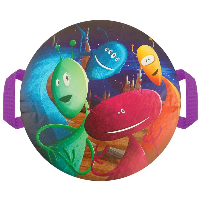 Санки-ледянки «Инопланетяне-2», d=45 см Санки-ледянки «Инопланетяне-2», d=45 см