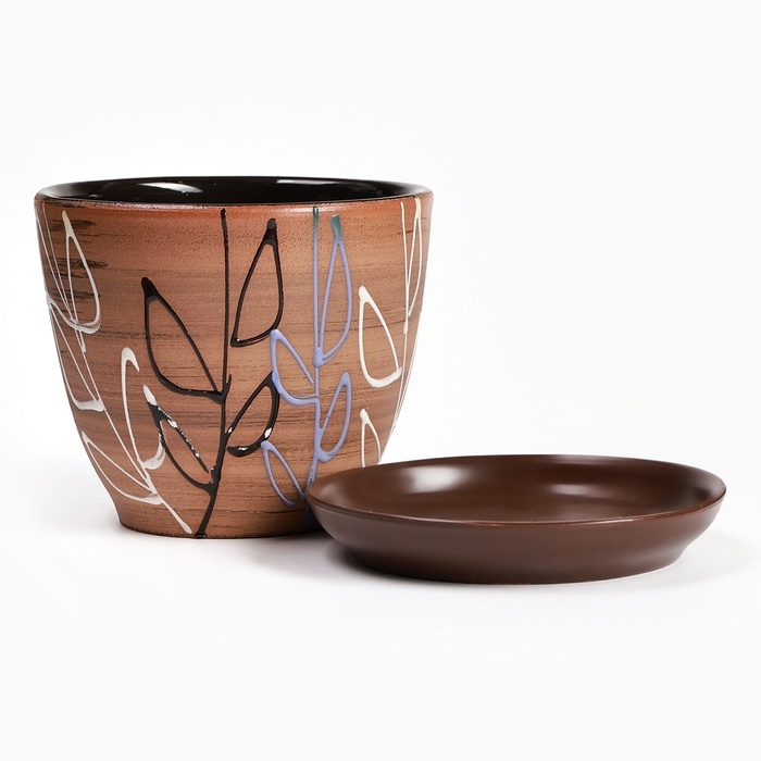 Горшок цветочный Ленок, 1 л Горшок цветочный Ленок, 1 л