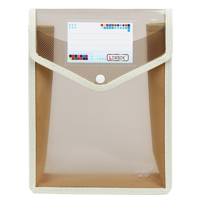 Папка-конверт на кнопке А5, 500 мкр, с расширением, вертикальная, карман для визиток, МИКС Папка-конверт на кнопке А5, 500 мкр, с расширением, вертикальная, карман для визиток, МИКС