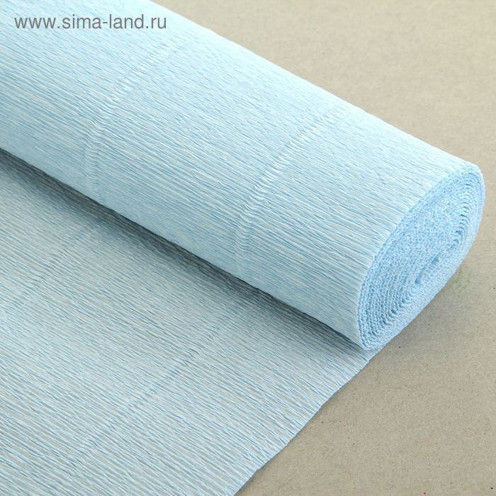 Бумага гофрированная, 559 Бумага гофрированная, 559 "Нежно-голубая", 0,5 х 2,5 м