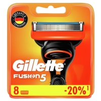 Сменные кассеты Gillette Fusion, 5 лезвий, 8 шт