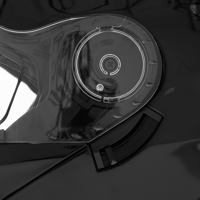 Шлем модуляр с двумя визорами, размер L (59-60), модель - BLD-160E, черный глянцевый Шлем модуляр с двумя визорами, размер L (59-60), модель - BLD-160E, черный глянцевый