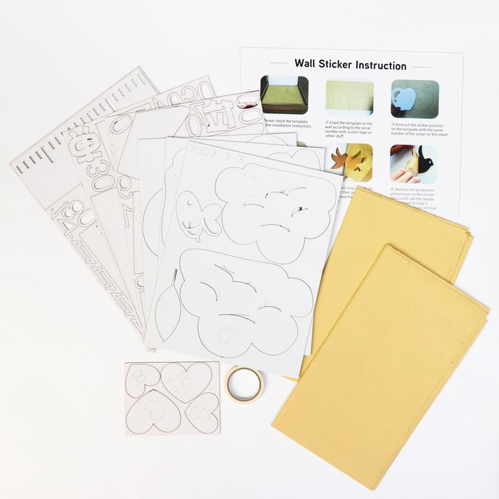 Ростомер на стену Ростомер на стену "Деревце", наклейки интерьерные детские, декор на стену, панно 180 см