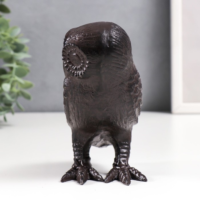 Сувенир чугун Сувенир чугун "Филин" 13х6,5х10 см