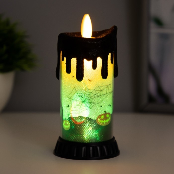 Ночник Ночник "Хэллоуин" LED RGB от батареек LR44 6х6х10 см RISALUX