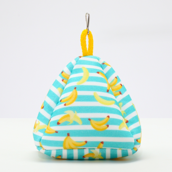Подвесной домик-пирамидка  Подвесной домик-пирамидка "Бананы", 14 х 14 х 14 см