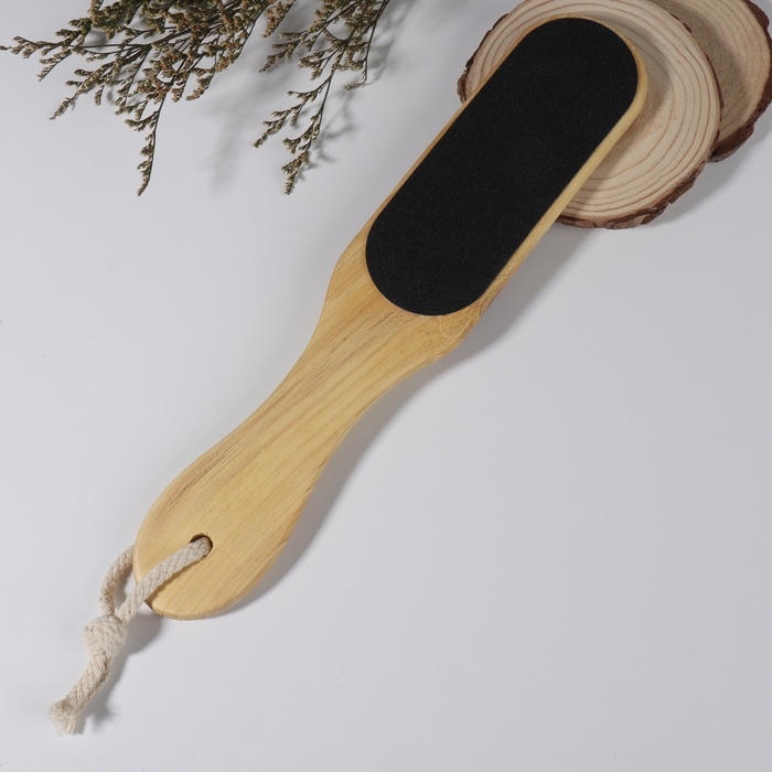 Пилка для ног, наждачная, двусторонняя, 29 см, деревянная Пилка для ног, наждачная, двусторонняя, 29 см, деревянная