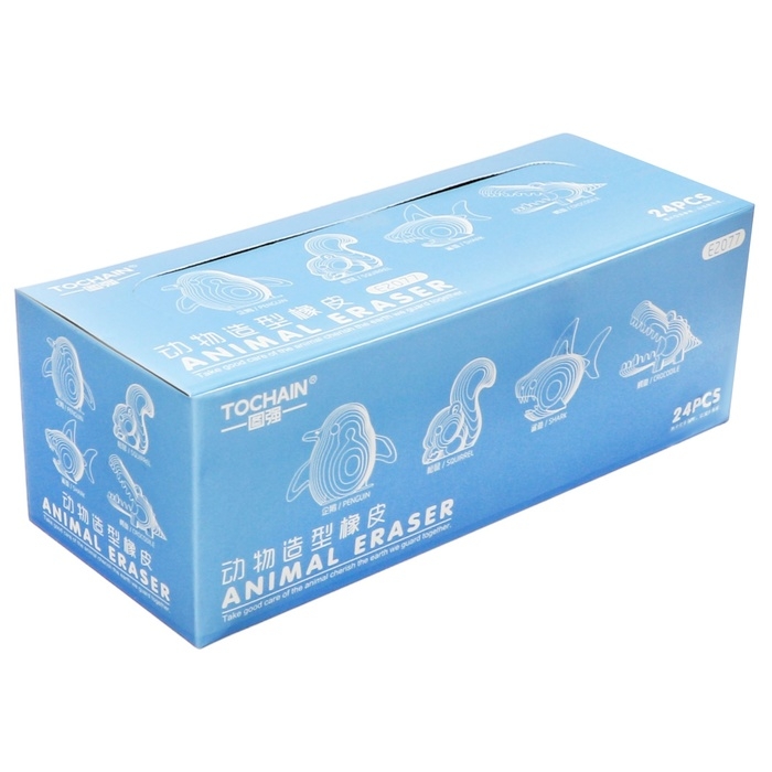 Ластик фигурный Calligrata  Ластик фигурный Calligrata "Зверушки", МИКС