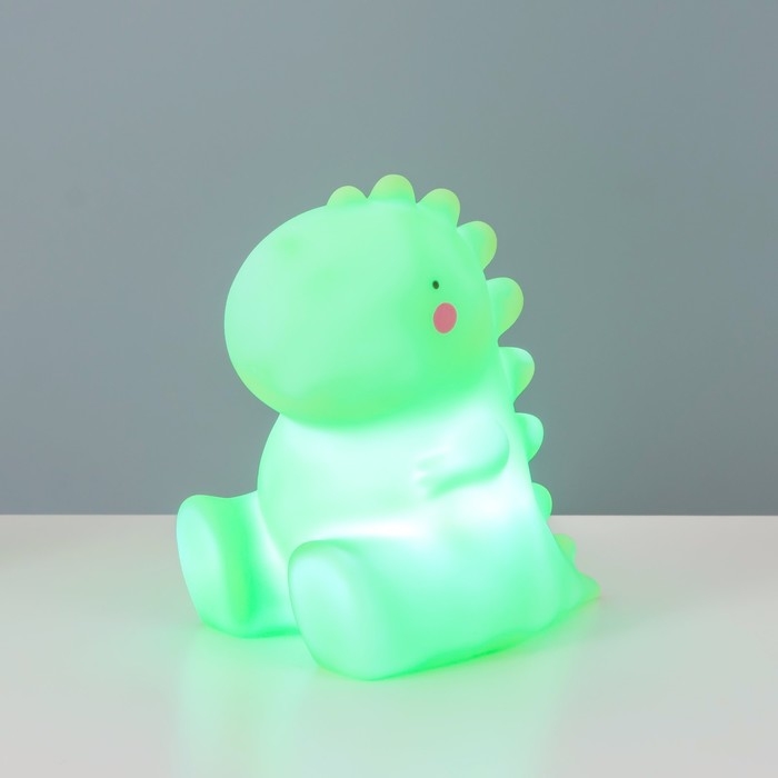 Ночник  Ночник "Динозаврик" LED от батареек 3xLR44 МИКС 10,5х8х11 см