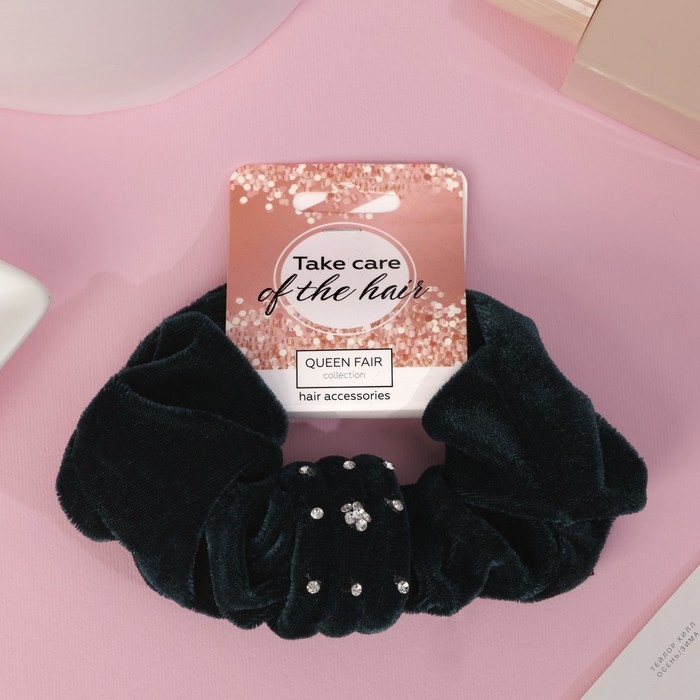 Резинка для волос Резинка для волос "Орбита" бархат