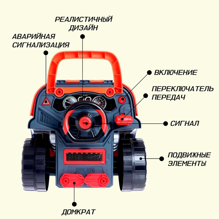 Набор механика, собери двигатель «Джип» Набор механика, собери двигатель «Джип»