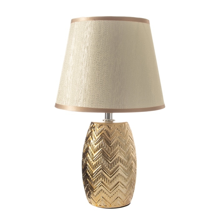 Настольная лампа Настольная лампа "Либра" Е14 40Вт золото 20х20х34 см