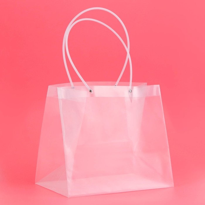 Пакет подарочный ПП, прозрачный 30 х 20 х 27 см Пакет подарочный ПП, прозрачный 30 х 20 х 27 см