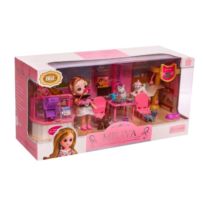 Набор игровой «Магазин Алисы» с мебелью и аксессуарами Набор игровой «Магазин Алисы» с мебелью и аксессуарами
