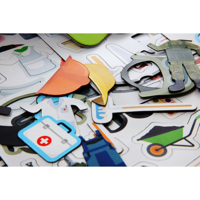 Магнитная игра «Одевашки. Профессии» Магнитная игра «Одевашки. Профессии»