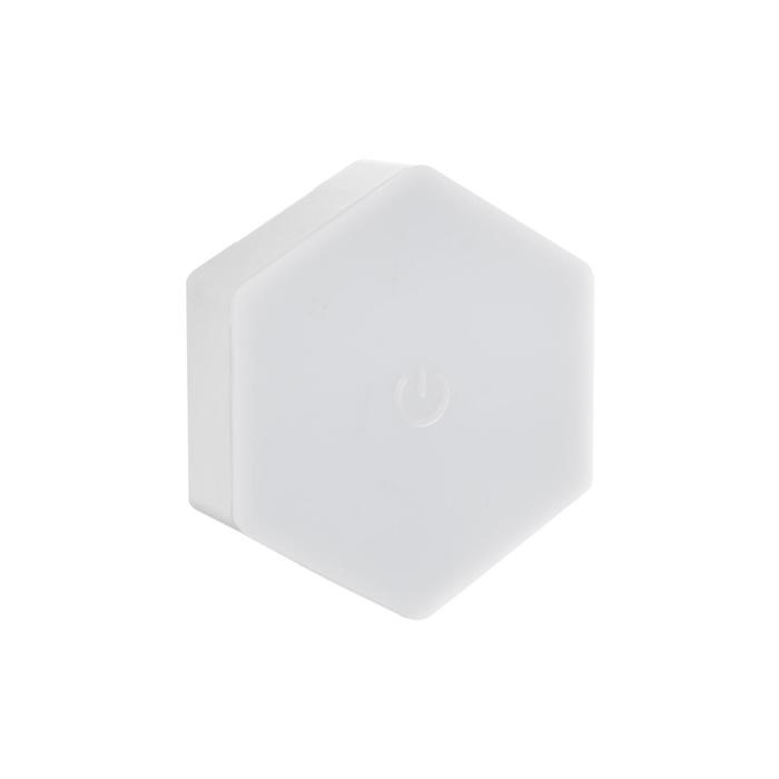 Набор светильник сенсорный Набор светильник сенсорный "соты с пультом" 3 шт, 85х75мм, RGB, 3*ААА (не в компл.)