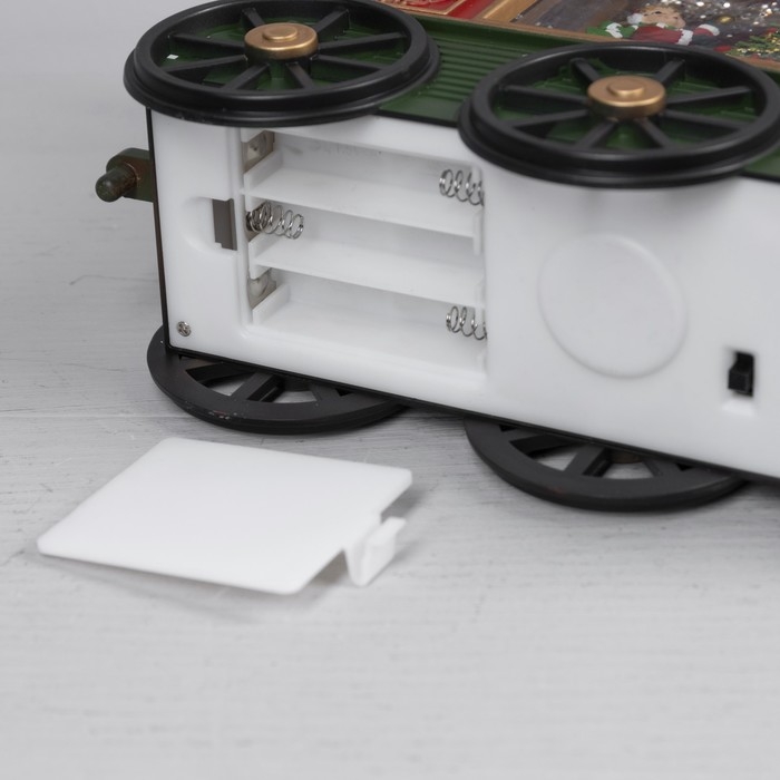 Светодиодная фигура «Поезд» 48 × 20 × 9.5 см, пластик, батарейки ААх3 (не в комплекте), USB, свечение тёплое белое Светодиодная фигура «Поезд» 48 × 20 × 9.5 см, пластик, батарейки ААх3 (не в комплекте), USB, свечение тёплое белое