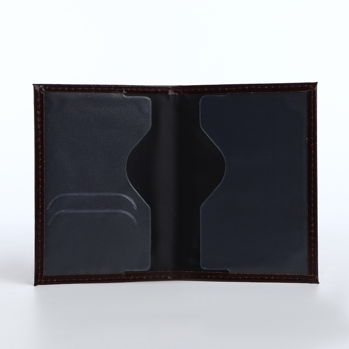 Обложка для паспорта, цвет коричневый Обложка для паспорта, цвет коричневый