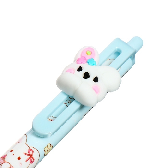 Клей ПВА 0.9 мл, в виде автоматической ручки, 1 мм, для точечного нанесения клея, Клей ПВА 0.9 мл, в виде автоматической ручки, 1 мм, для точечного нанесения клея, "Аниме" МИКС