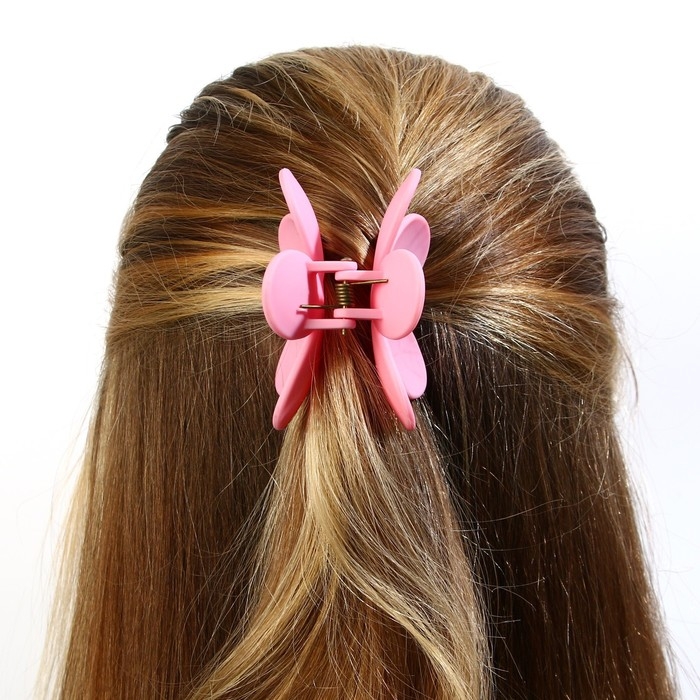 Краб для волос цветок «Ты прекрасна», 7.5 х 3.5 см Краб для волос цветок «Ты прекрасна», 7.5 х 3.5 см